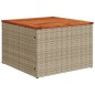 vidaXL Juego de sofás jardín con cojines beige 10 pzas ratán sintético vidaXL Juego de sofás jardín con cojines beige 10 pzas ratán sintético