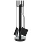 vidaXL Set de herramientas para chimenea 5 piezas acero 18x56 cm vidaXL Set de herramientas para chimenea 5 piezas acero 18x56 cm
