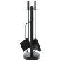 vidaXL Set de herramientas para chimenea 5 piezas acero 18x56 cm vidaXL Set de herramientas para chimenea 5 piezas acero 18x56 cm