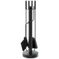 vidaXL Set de herramientas para chimenea 5 piezas acero 18x56 cm vidaXL Set de herramientas para chimenea 5 piezas acero 18x56 cm