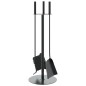 vidaXL Set de herramientas para chimenea 4 piezas acero 22x59 cm vidaXL Set de herramientas para chimenea 4 piezas acero 22x59 cm