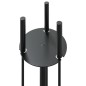 vidaXL Set de herramientas para chimenea 4 piezas acero 22x59 cm vidaXL Set de herramientas para chimenea 4 piezas acero 22x59 cm
