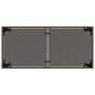 vidaXL Set comedor de jardín 5 piezas y cojines ratán sintético marrón vidaXL Set comedor de jardín 5 piezas y cojines ratán sintético marrón