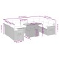 vidaXL Set de sofás de jardín 10 pzas cojines ratán sintético negro vidaXL Set de sofás de jardín 10 pzas cojines ratán sintético negro