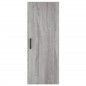 vidaXL Aparador alto madera contrachapada gris Sonoma 34,5x34x180 cm vidaXL Aparador alto madera contrachapada gris Sonoma 34,5x34x180 cm