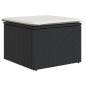 vidaXL Set de sofás de jardín y cojines 13 pzas ratán sintético negro vidaXL Set de sofás de jardín y cojines 13 pzas ratán sintético negro