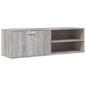 vidaXL Mueble de TV de madera de ingeniería gris sonoma 120x34x37 cm vidaXL Mueble de TV de madera de ingeniería gris sonoma 120x34x37 cm