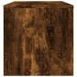vidaXL Mueble de TV madera de ingeniería roble ahumado 120x34x37 cm vidaXL Mueble de TV madera de ingeniería roble ahumado 120x34x37 cm