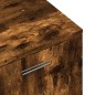 vidaXL Mueble de TV madera de ingeniería roble ahumado 120x34x37 cm vidaXL Mueble de TV madera de ingeniería roble ahumado 120x34x37 cm
