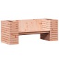 vidaXL Banco con jardineras madera maciza Douglas 167,5x60x65 cm vidaXL Banco con jardineras madera maciza Douglas 167,5x60x65 cm