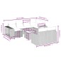 vidaXL Set de sofás de jardín 11 pzas y cojines ratán sintético negro vidaXL Set de sofás de jardín 11 pzas y cojines ratán sintético negro