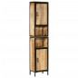 vidaXL Mueble de baño hierro y madera maciza de mango 40x27x180 cm vidaXL Mueble de baño hierro y madera maciza de mango 40x27x180 cm