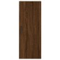 vidaXL Aparador alto madera contrachapada roble marrón 34,5x34x180 cm vidaXL Aparador alto madera contrachapada roble marrón 34,5x34x180 cm