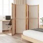 vidaXL Biombo divisor de 4 paneles gris taupe 280x180 cm vidaXL Biombo divisor de 4 paneles gris taupe 280x180 cm