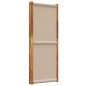 vidaXL Biombo divisor de 4 paneles gris taupe 280x180 cm vidaXL Biombo divisor de 4 paneles gris taupe 280x180 cm
