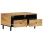 vidaXL Mesa de centro de madera maciza mango 80x54x40 cm vidaXL Mesa de centro de madera maciza mango 80x54x40 cm