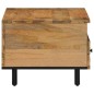 vidaXL Mesa de centro de madera maciza mango 80x54x40 cm vidaXL Mesa de centro de madera maciza mango 80x54x40 cm
