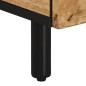 vidaXL Mesa de centro de madera maciza mango 80x54x40 cm vidaXL Mesa de centro de madera maciza mango 80x54x40 cm