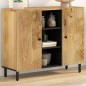 vidaXL Armario auxiliar madera maciza de mango 90x33x75 cm vidaXL Armario auxiliar madera maciza de mango 90x33x75 cm