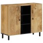 vidaXL Armario auxiliar madera maciza de mango 90x33x75 cm vidaXL Armario auxiliar madera maciza de mango 90x33x75 cm