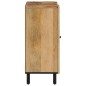 vidaXL Armario auxiliar madera maciza de mango 90x33x75 cm vidaXL Armario auxiliar madera maciza de mango 90x33x75 cm