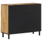 vidaXL Armario auxiliar madera maciza de mango 90x33x75 cm vidaXL Armario auxiliar madera maciza de mango 90x33x75 cm