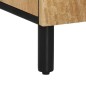 vidaXL Armario auxiliar madera maciza de mango 90x33x75 cm vidaXL Armario auxiliar madera maciza de mango 90x33x75 cm