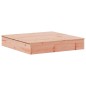 vidaXL Arenero con tapa madera maciza Douglas 111x111x19,5 cm vidaXL Arenero con tapa madera maciza Douglas 111x111x19,5 cm