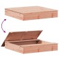 vidaXL Arenero con tapa madera maciza Douglas 111x111x19,5 cm vidaXL Arenero con tapa madera maciza Douglas 111x111x19,5 cm