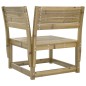 vidaXL Juego de muebles de jardín 7 pzas madera de pino impregnada vidaXL Juego de muebles de jardín 7 pzas madera de pino impregnada