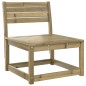 vidaXL Juego de muebles de jardín 7 pzas madera de pino impregnada vidaXL Juego de muebles de jardín 7 pzas madera de pino impregnada