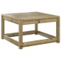 vidaXL Juego de muebles de jardín 7 pzas madera de pino impregnada vidaXL Juego de muebles de jardín 7 pzas madera de pino impregnada