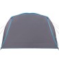 vidaXL Tienda de campaña 6 personas tafetán 190T azul 412x370x190 cm