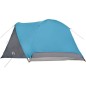 vidaXL Tienda de campaña 6 personas tafetán 190T azul 412x370x190 cm