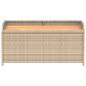 vidaXL Banco con almacenaje acacia ratán PE beige mezcla 100x50x52 cm vidaXL Banco con almacenaje acacia ratán PE beige mezcla 100x50x52 cm