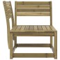vidaXL Sofá esquinero de jardín madera de pino impregnada 73x73x78 cm vidaXL Sofá esquinero de jardín madera de pino impregnada 73x73x78 cm