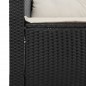 vidaXL Set sofás jardín y cojines 5 pzas ratán sintético acacia negro vidaXL Set sofás jardín y cojines 5 pzas ratán sintético acacia negro