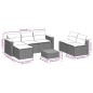 vidaXL Set sofás jardín y cojines 5 pzas ratán sintético acacia negro vidaXL Set sofás jardín y cojines 5 pzas ratán sintético acacia negro