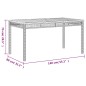 vidaXL Set de comedor de jardín 7 pzas y cojines ratán sintético negro vidaXL Set de comedor de jardín 7 pzas y cojines ratán sintético negro