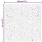 vidaXL Alfombra de pelo largo moderna crema 160x160 cm vidaXL Alfombra de pelo largo moderna crema 160x160 cm