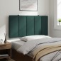 vidaXL Cabecero de cama acolchado terciopelo verde oscuro 100 cm vidaXL Cabecero de cama acolchado terciopelo verde oscuro 100 cm