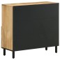 vidaXL Armario auxiliar madera maciza de mango 80x33x75 cm vidaXL Armario auxiliar madera maciza de mango 80x33x75 cm