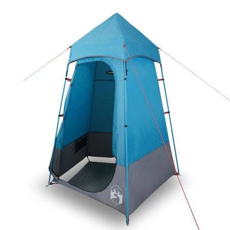 vidaXL Tienda de privacidad tafetán 190T azul 121x121x225 cm