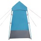vidaXL Tienda de privacidad tafetán 190T azul 121x121x225 cm
