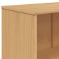 vidaXL Estantería de 4 niveles OLDEN madera maciza pino marrón y gris vidaXL Estantería de 4 niveles OLDEN madera maciza pino marrón y gris