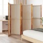 vidaXL Biombo divisor de 6 paneles gris taupe 420x180 cm vidaXL Biombo divisor de 6 paneles gris taupe 420x180 cm