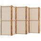 vidaXL Biombo divisor de 6 paneles gris taupe 420x180 cm vidaXL Biombo divisor de 6 paneles gris taupe 420x180 cm