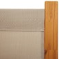 vidaXL Biombo divisor de 6 paneles gris taupe 420x180 cm vidaXL Biombo divisor de 6 paneles gris taupe 420x180 cm