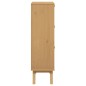 vidaXL Zapatero OLDEN madera maciza de pino marrón 55x35x120 cm vidaXL Zapatero OLDEN madera maciza de pino marrón 55x35x120 cm