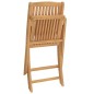 vidaXL Sillas de jardín plegables 4 uds madera acacia 57x49x90 cm vidaXL Sillas de jardín plegables 4 uds madera acacia 57x49x90 cm